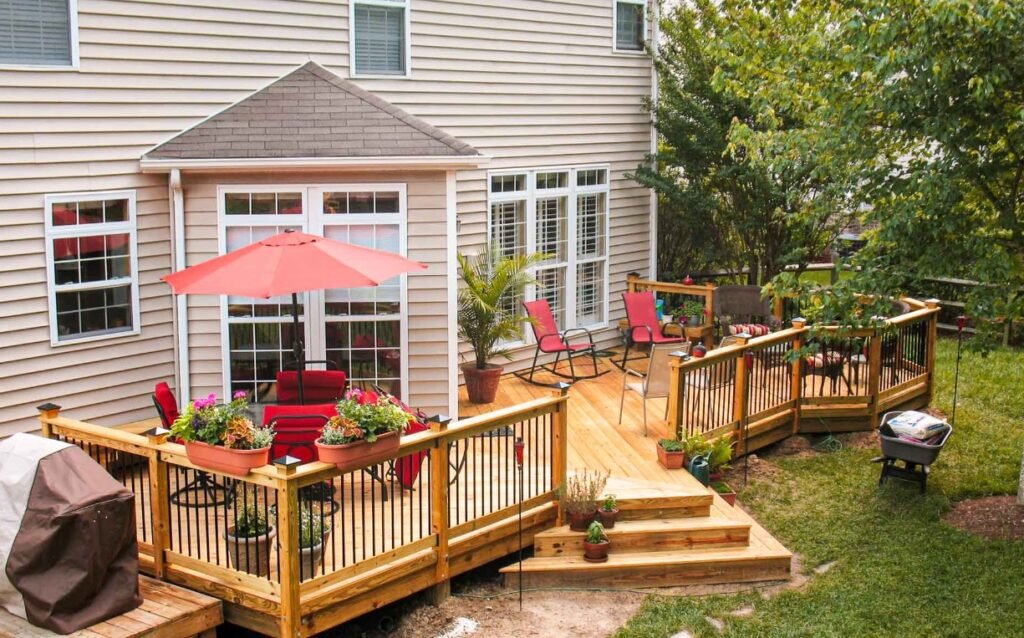 deck and patio